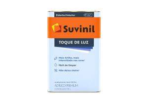 Tinta Acrílica Semi Brilho 18 Litros Premium Toque De Luz - Suvinil
