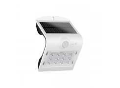 Arandela Solar - V LED Branco 1,50 W 3000k Com  sensor - DEMI