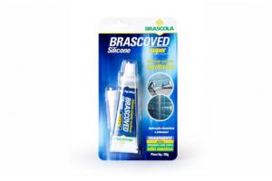 Silicone Brascoved Super Transparente 50g - Brascola
