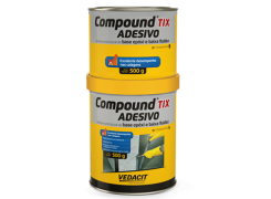 Compound Adesivo 1KG TIX A+B - Vedacit