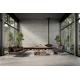 PORCELANATO ACETINADO MASTER DISTRICTY GRAY 123002 123X123 CLASSE A  - EMBRAMACO