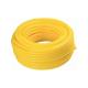 Eletroduto Corrugado Flexível Amarelo 20MM 1MT - TRAMONTINA