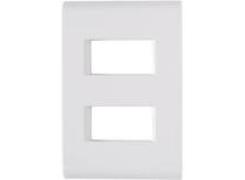 Placa 2P Afastadas 4X2 Liz 57106/006 Tramontina