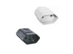 Plug Fêmea 10A 2P Preto/Branco 57412/949 - TRAMONTINA