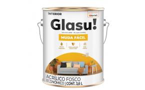 Tinta Latex Acrílico Econômico 3,6L - Glasu