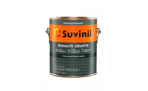 Tinta Esmalte Sintético Grafite 3,6 Fosco - Suvinil