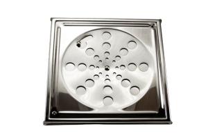 Grelha Quadrada Com Caixilho 15x15 Aço Inox 430 4119-A - DINOX