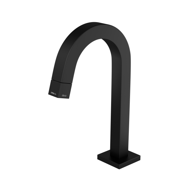 Torneira de Mesa Bica Baixa para Lavatório Tube Black Matte 1197.BL.TUB.MT