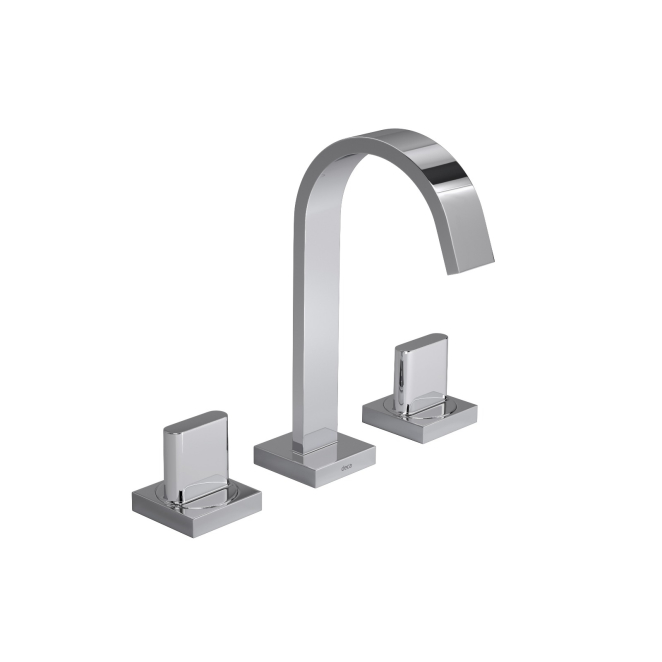 Misturador Lavatorio Bica Alta Polo Deca 1877 C33 Acabamento Cromado Cor Chrome