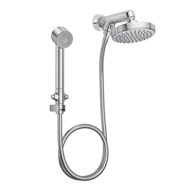 Chuveiro Com Desviador e Ducha Manual Flex Cromado 1955C â€“ DECA