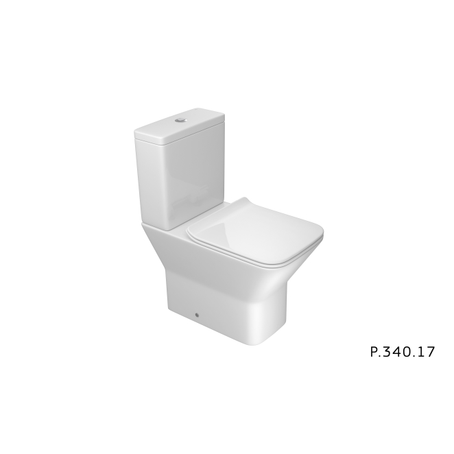 Kit Complementar Bacia Com Caixa Acoplar Living KP34017 - DECA