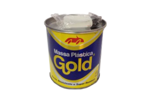 Kit Massa Plastica Branca 800g - Gold