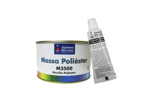 KIT MASSA POLIESTER 750 GRS       GOLD            