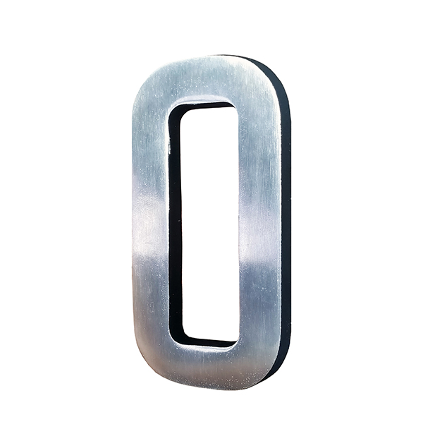 Algarismo Aluminio 15CM Especial Alencar
