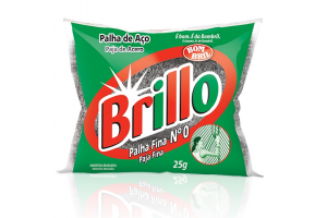 Palha de Aço Brillo Nº 0 - Bombril