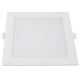 LUMINARIA LED EMBUTIR SUPER ECO 24W BIVOLT BR6500K QUADRADA - OUROLUX
