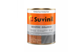 Tinta Esmalte Sintético Sempre Branco 900ml Acetinado - Suvinil