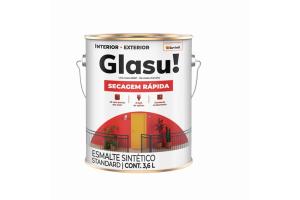 Tinta Esmalte Secagem Mais Rápida 900ml Brilhante - Glasu